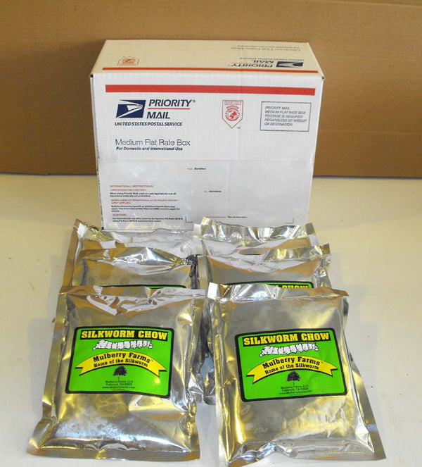 4 lb Powdered Silkworm Chow (Postpaid)